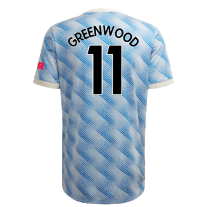 Manchester United 2021-22 Away Shirt (XL) (Mint) (GREENWOOD 11)_1