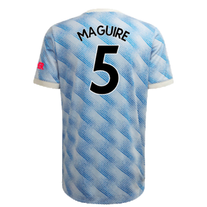 Manchester United 2021-22 Away Shirt (XL) (Mint) (MAGUIRE 5)_1