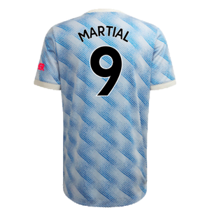 Manchester United 2021-22 Away Shirt (XL) (Mint) (MARTIAL 9)_1