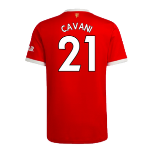 Manchester United 2021-22 Home Shirt (XL) (Good) (CAVANI 21)_1