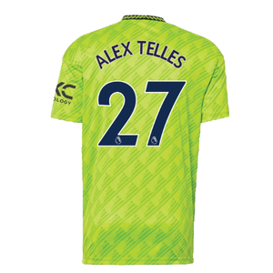 Manchester United 2022-23 Third Shirt (13-14y) Ronaldo #7 (Excellent) (ALEX TELLES 27)_1