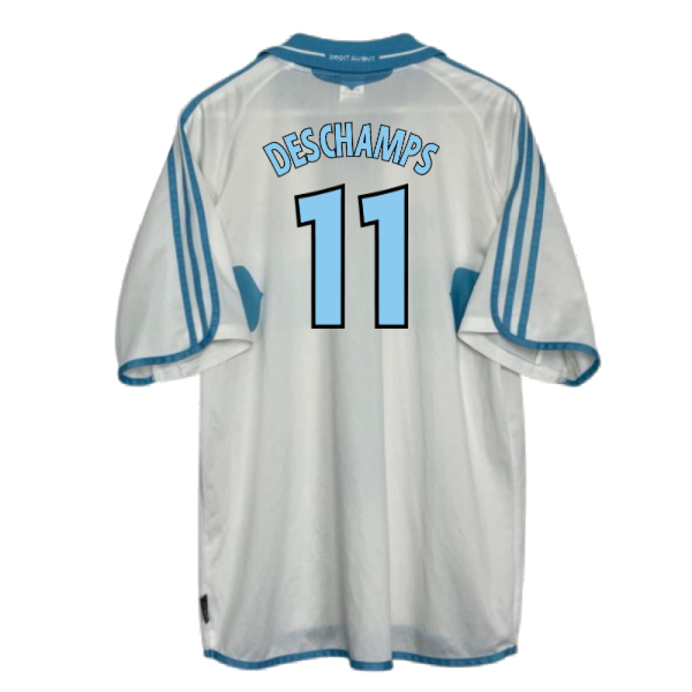 Marseille 2000-01 Home Shirt (XL) (Very Good) (DESCHAMPS 11)_1