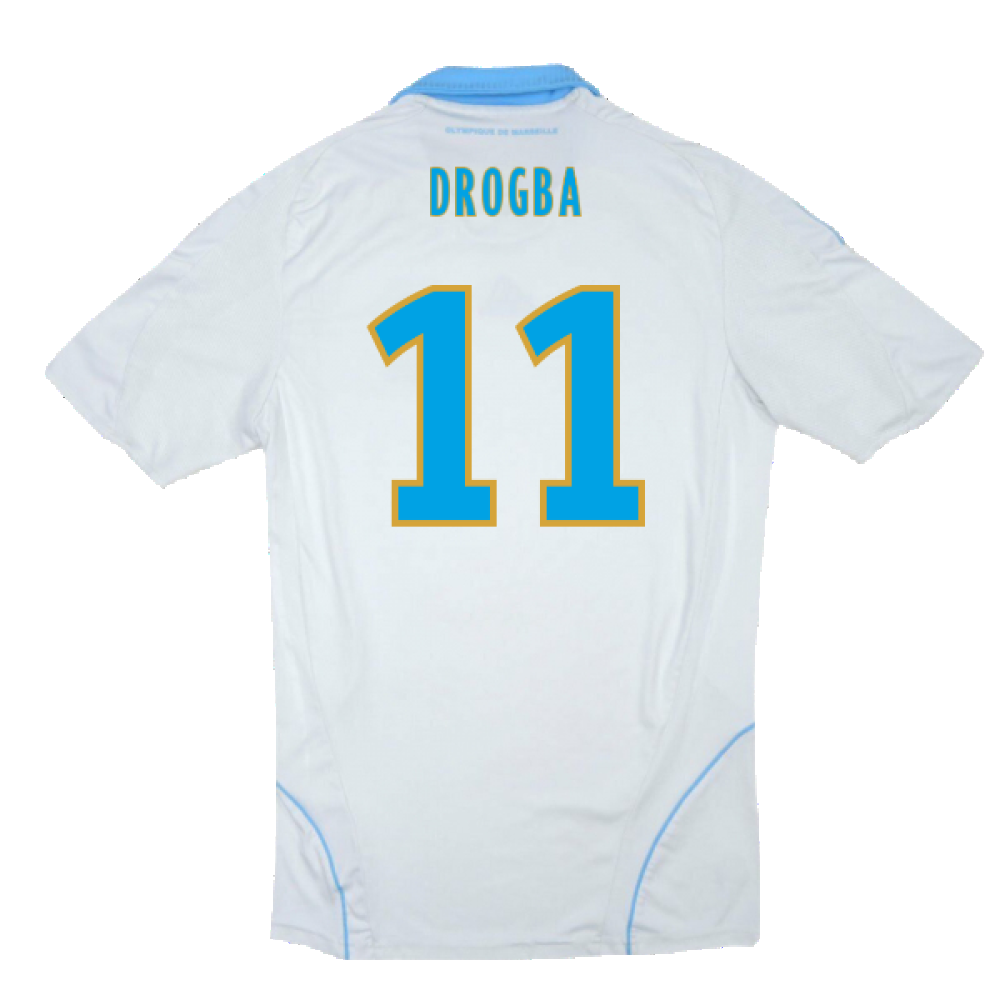 Marseille 2008-09 Home Shirt (S) (Excellent) (DROGBA 11)_1