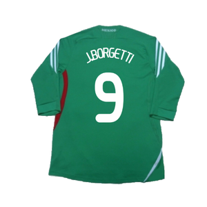 Mexico 2008-2009 Home Shirt (M) (Excellent) (J.Borgetti 9)_1