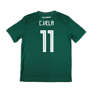 Mexico 2018-19 Home Shirt (Mint) (C.Vela 11)_1