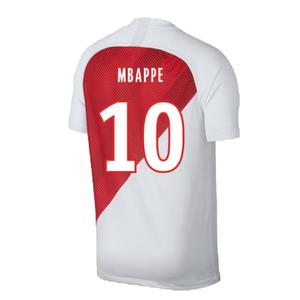 Monaco 2018-19 Home Shirt (S) (Excellent) (Mbappe 10)_1