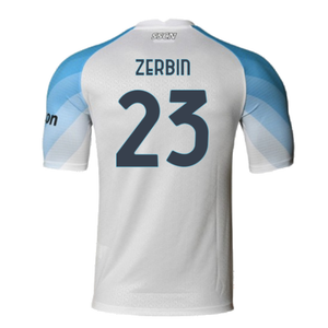 Napoli 2022-2023 Away Player Issue Shirt (XL) (Very Good) (Zerbin 23)_1