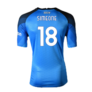 Napoli 2022-23 Home Shirt (XL) (Excellent) (Simeone 18)_1