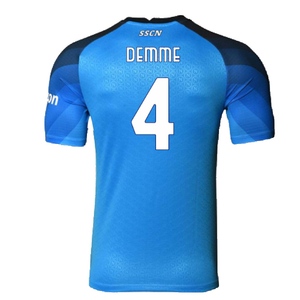 Napoli 2022-23 Player Issue Home Shirt (L) (Very Good) (Demme 4)_1