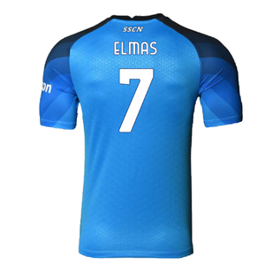 Napoli 2022-23 Player Issue Home Shirt (L) (Excellent) (Elmas 7)_1