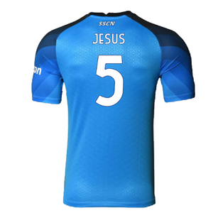 Napoli 2022-23 Player Issue Home Shirt (XL) (Fair) (Jesus 5)_1