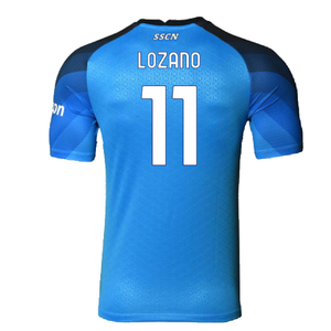 Napoli 2022-23 Player Issue Home Shirt (S) (Very Good) (Lozano 11)_1