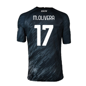 Napoli 2022-23 Third Shirt (L) (Good) (M.Olivera 17)_1