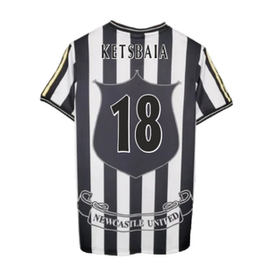 Newcastle United 1997-99 Home Shirt (XL) (Excellent) (Ketsbaia 18)_1