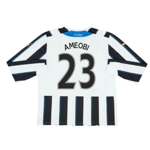 Newcastle United 2013/14 Home L/S Shirt (S) (Very Good) (Ameobi 23)_1