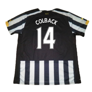 Newcastle United 2014-15 Home Shirt (L) (Good) (Colback 14)_1