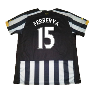 Newcastle United 2014-15 Home Shirt (L) (Good) (Ferrerya 15)_1