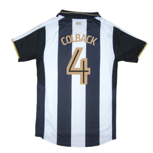 Newcastle United 2016-17 Sponsorless Home Shirt (M) (Excellent) (Colback 4)_1