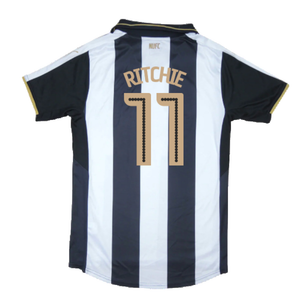 Newcastle United 2016-17 Sponsorless Home Shirt (M) (Excellent) (Ritchie 11)_1