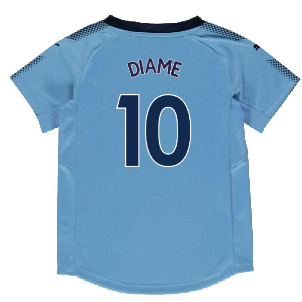 Newcastle United 2017-18 Away Shirt (Sponserless) (S) (Mint) (Diame 10)_1