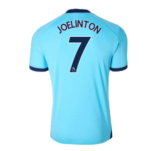 Newcastle United 2021-22 Third Shirt ((Mint) XL) (JOELINTON 7)_2