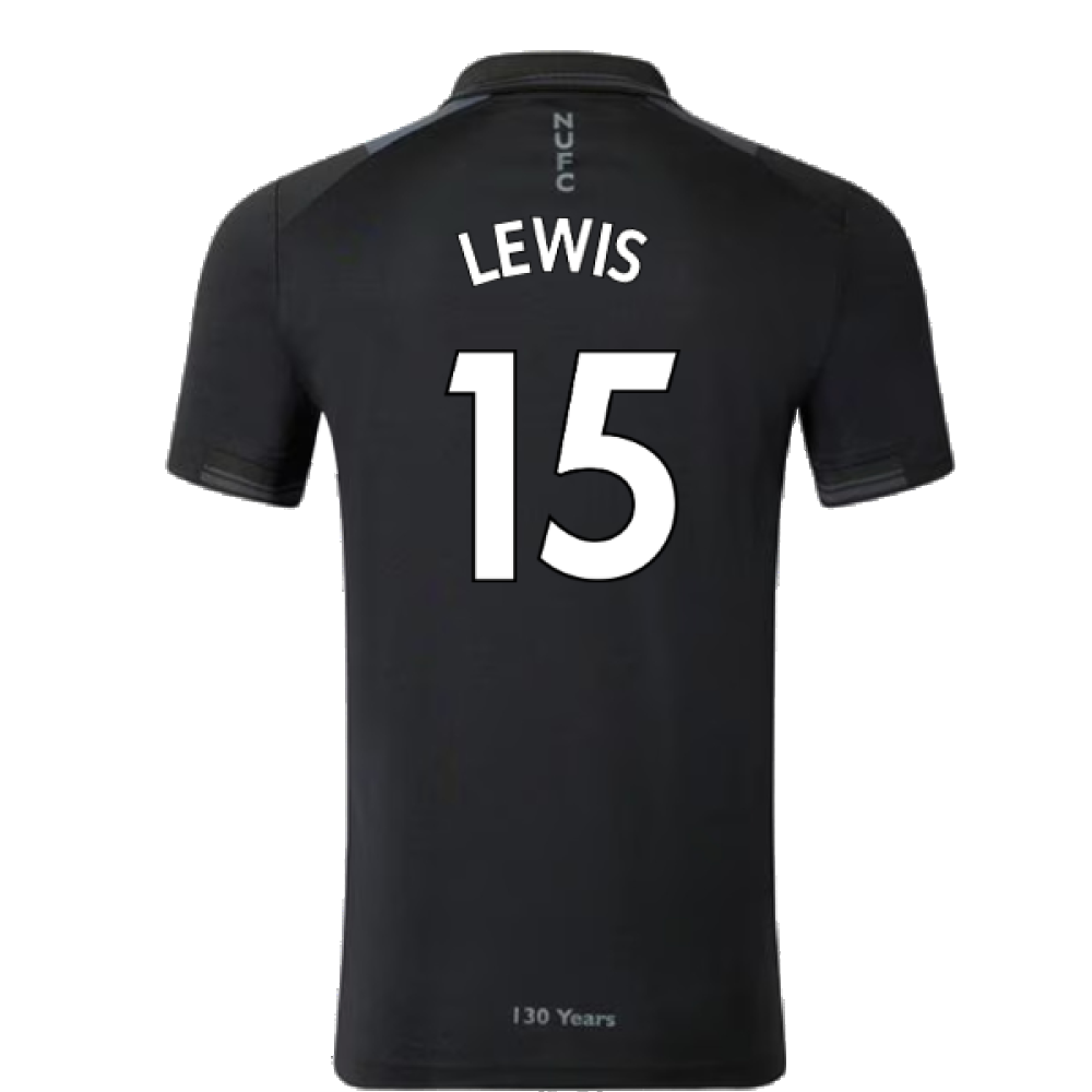 Newcastle United 2022-23 Fourth Shirt (S) (LEWIS 15) (Very Good)_1