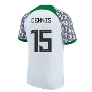 Nigeria 2021-2023 Away Shirt (M) (Excellent) (DENNIS 15)_1