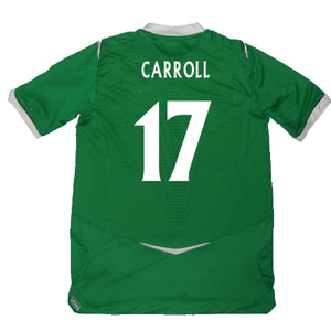 Northern Ireland 2008-09 Home Shirt (XL) (Good) (Carroll 17)_1