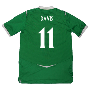 Northern Ireland 2008-09 Home Shirt (XL) (Good) (Davis 11)_1