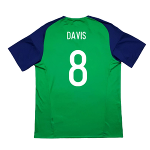 Northern Ireland 2016-17 Home Shirt (S) (Excellent) (Davis 8)_1