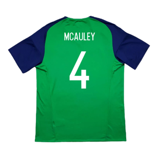 Northern Ireland 2016-17 Home Shirt (S) (Good) (McAuley 4)_1