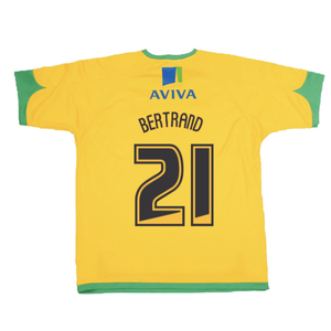 Norwich 2008-2010 Home Shirt (Good) (Bertrand 21)_1