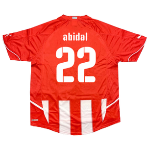 Olympiakos 2010-11 Home Shirt (M) (Good) (Abidal 22)_1