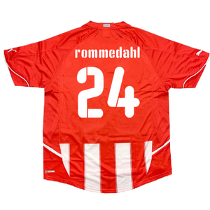 Olympiakos 2010-11 Home Shirt (M) (Good) (Rommedahl 24)_1