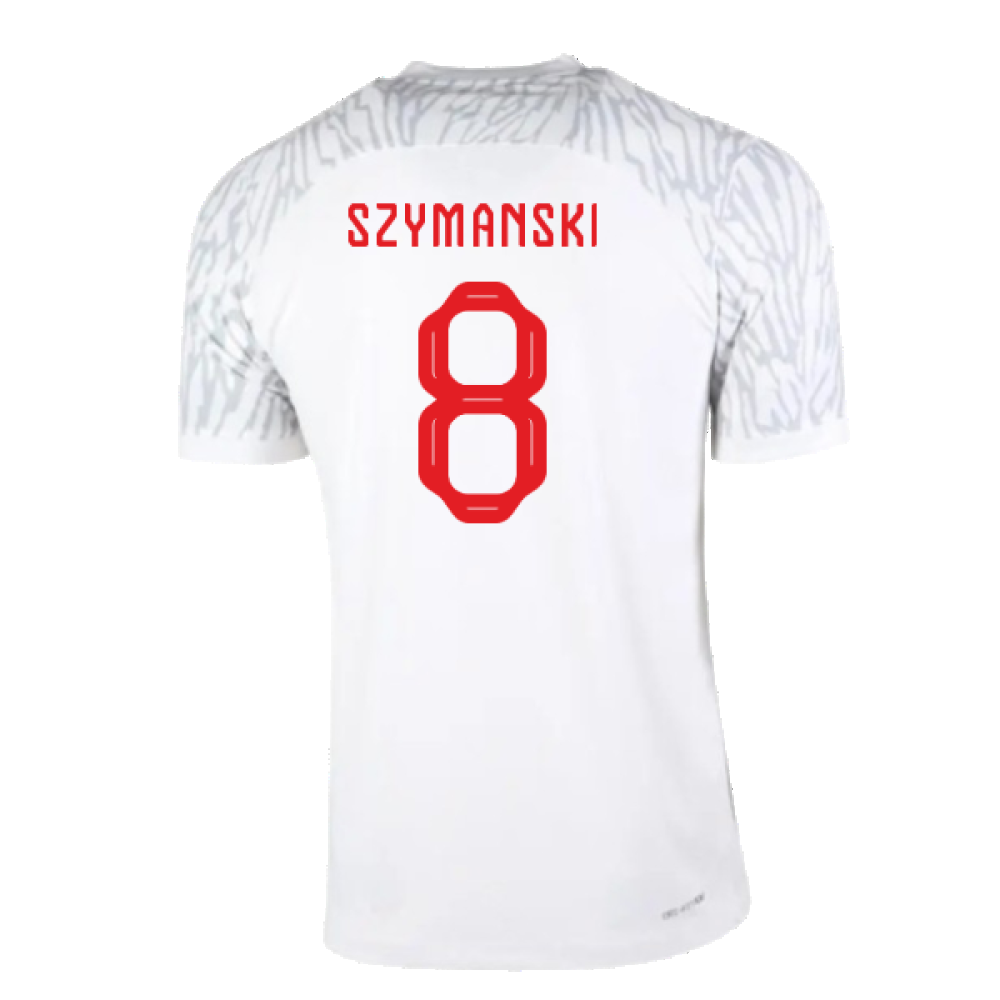 Poland 2022-23 Home Shirt (XLB (7-8y)) (Excellent) (Szymanski 8)_1