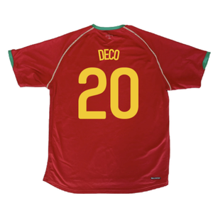 Portugal 2006-08 Home Shirt (XL) (Excellent) (Deco 20)_1