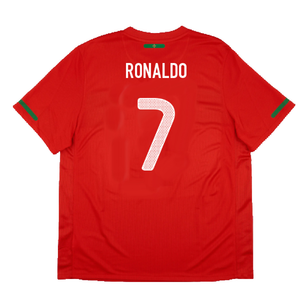 Portugal 2010-11 Home Shirt (XL) (Excellent) (Ronaldo 7)_1