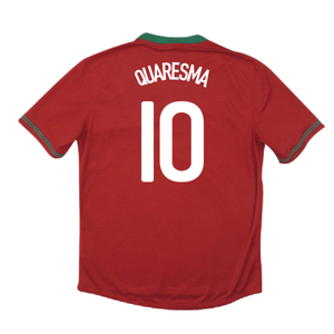 Portugal 2012-13 Home Shirt (M) (Good) (Quaresma 10)_1