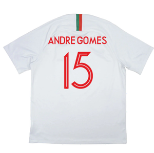 Portugal 2018-19 Away Shirt (L) (Andre Gomes 15) (Good)_1