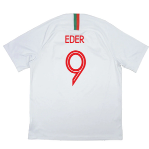 Portugal 2018-19 Away Shirt (L) (Eder 9) (Good)_1