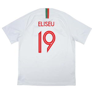 Portugal 2018-19 Away Shirt (L) (Eliseu 19) (Good)_1