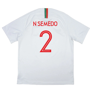 Portugal 2018-19 Away Shirt (L) (N Semedo 2) (Good)_1