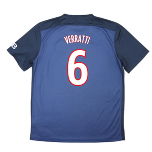 PSG 2015-16 Home Shirt (XL) (Mint) (Verratti 6)_1