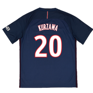 PSG 2016-17 Home Shirt (M) (Good) (Kurzawa 20)_1