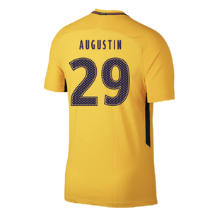 PSG 2017-18 Away Shirt (S) (Fair) (Augustin 29)_1