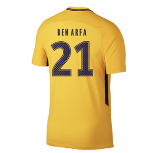 PSG 2017-18 Away Shirt (S) (Fair) (Ben Arfa 21)_1