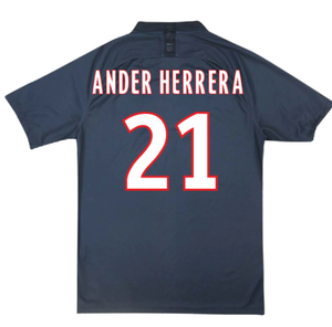 PSG 2019-20 Fourth Shirt (S) (Ander Herrera 21) (BNWT)_1