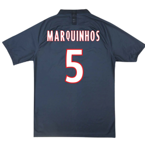 PSG 2019-20 Fourth Shirt (S) (MARQUINHOS 5) (BNWT)_1