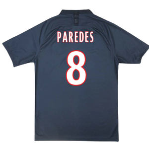 PSG 2019-20 Fourth Shirt (S) (PAREDES 8) (BNWT)_1