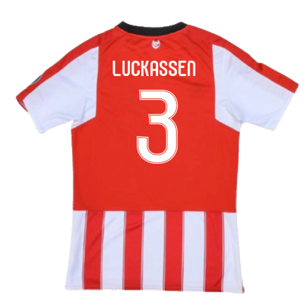 PSV 2017-2018 Home Shirt (L) (Very Good) (Luckassen 3)_1